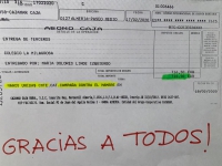 Recaudación Campaña contra el Hambre de Manos Unidas.